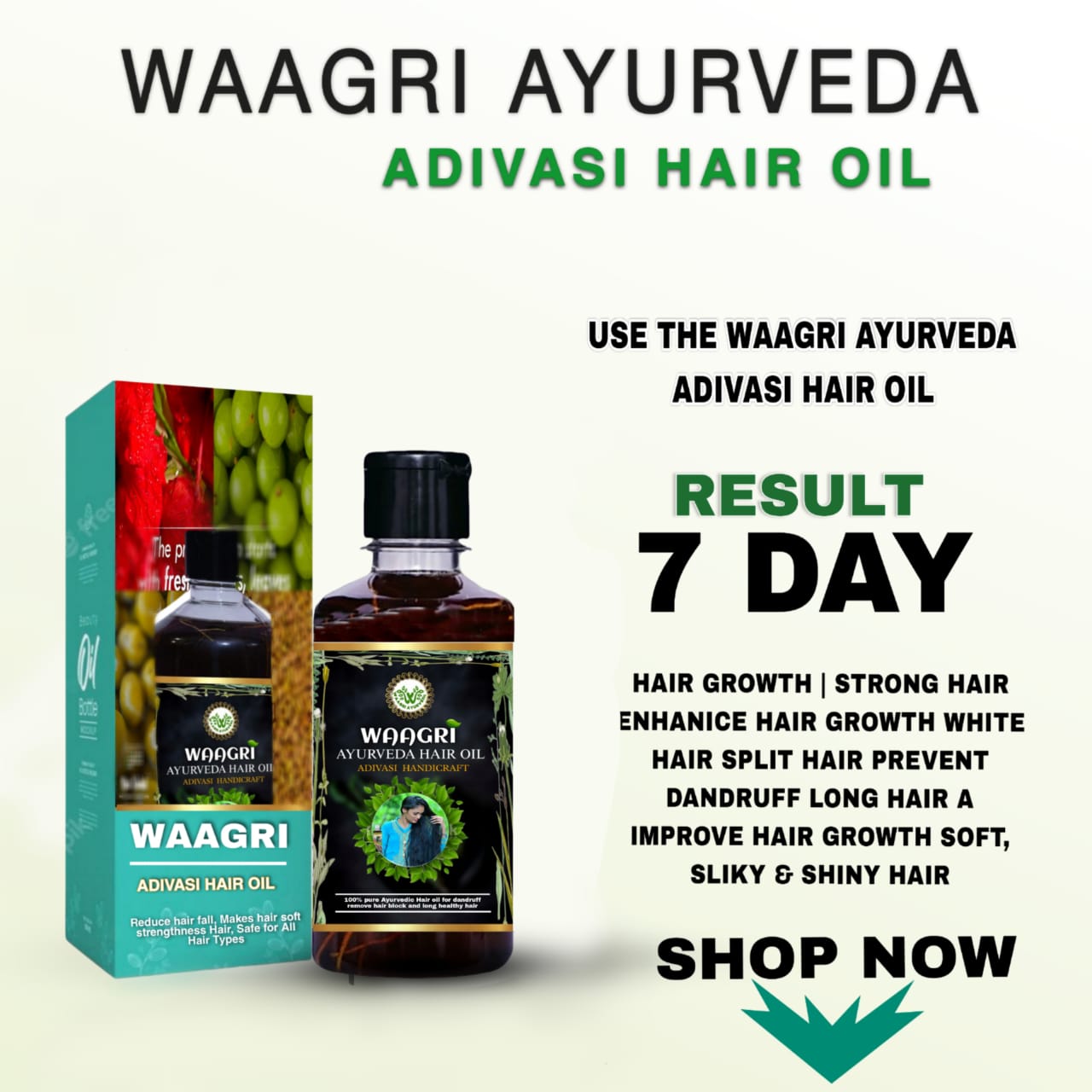 Adivasi herbal hair oil 500ml